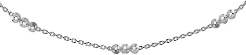 Tuscany Silver Damen Sautoir Halskette Silber - 8.19.8007