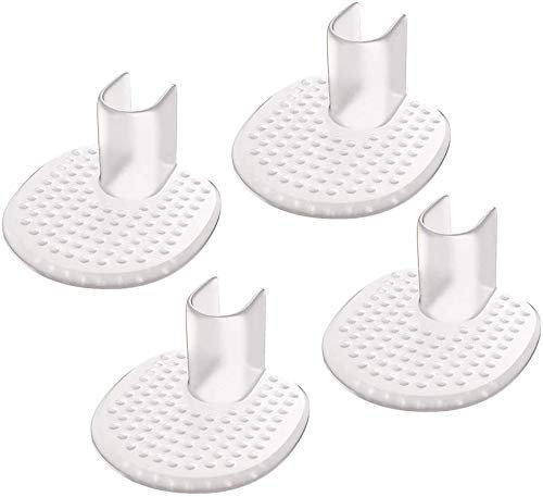 LHKJ 4 Pcs Protectores de Silicona para Dedos de los pie para Chanclas, ayudando a Reducir la fricción y prevenir ampollas