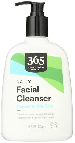 365 by Whole Foods Market, Daily Facial Cleanser, Normal to Oily Skin, 16 Fl Oz