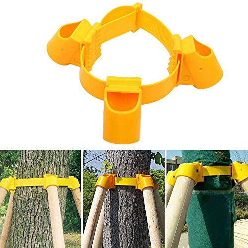 HSJCZMD Strumento di Supporto per Alberi, Strumento Multifunzionale per Proteggere la Crescita degli Alberi, Strumento Antivento per Alberi Può Essere Utilizzato anche come Fascette per Amache