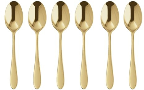 SAMBONET - Confezione Regalo 6 Cucchiaini Moka Velvet Pvd Gold
