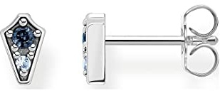 THOMAS SABO Sabo Ohrstecker Royalty mit Steinen aus 925 Sterlingsilber, Maße: ca. 0,7cm x 0,4cm, H2210-667-1
