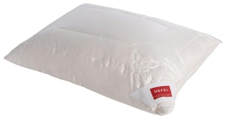 Hefel Pure Silk Kopfkissen Kissen Wildseide (40 x 60 cm)