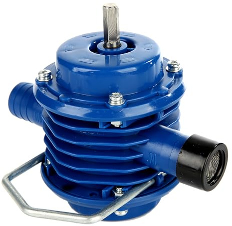 Pompe de forage pour eau, accessoire de pompe de perceuse sans fil, 20 × 18 × 11, plastique d'ingénierie auto-amorçante, perceuse manuelle pour jardin et maison