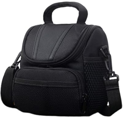 Borsa per fotocamera piccola: organizer funzionale per fotocamera, zaino DSLR resistente | Supporto per fotocamera reflex compatta, fotocamere compatte, borsa fotografica antiurto, spazio ideale per o