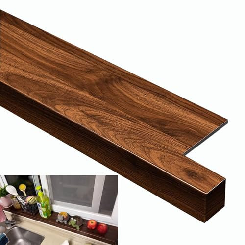 Window Sill Cover Kitchen Window Replacement Guard Protectors for Balcony Porch Decoration Waterproof Windowsill Capping (80x15cm)