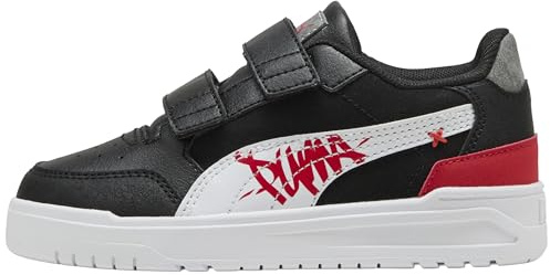 PUMA Mixte Enfant Shuffle Downtown Lo Mid 90s V PS Basket
