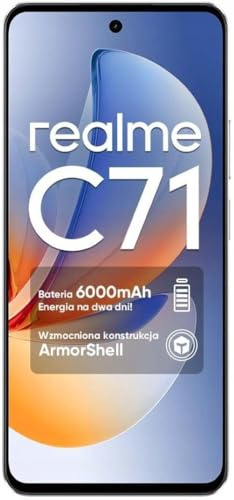realme Smartphone C71 8GB 256GB 6.67 120Hz NFC 6000mAh Blanco White Swan