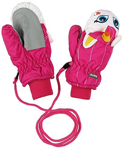 Barts Jungen Nylon Mitts 3d Fäustlinge, Pink (0012-FUCHSIA 012L), 80 (Herstellergröße: 4)