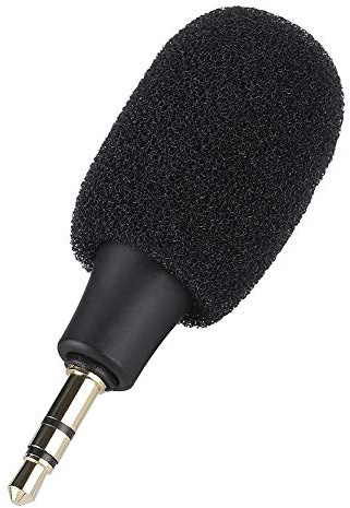 Annadue Mini Microfono, Microfono a condensatore Portatile, per registratore PC per Telefono Cellulare