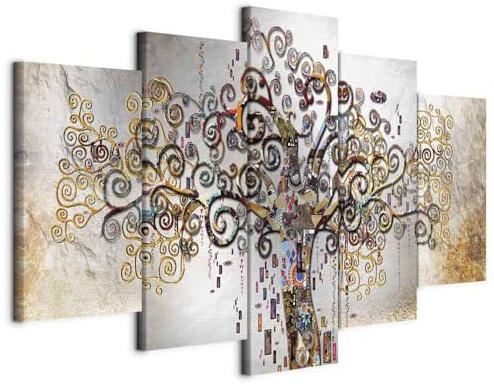 B&D XXL - Akustikbild Akustikschaumstoff, 225x112 cm, 5-teilig, Wohnzimmer | Verbessert Raumakustik, reduziert Hall, ideal fürs Büro oder Wohnzimmer, hochwertige Verarbeitung, schnelle Montage, stilvoll
