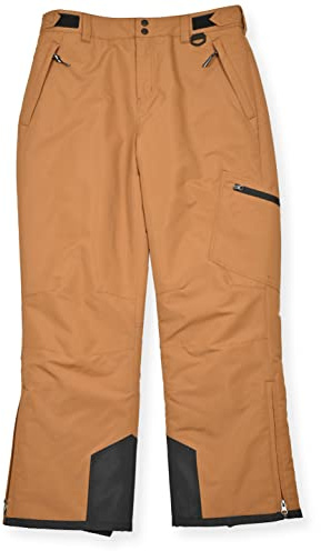 Arctic Quest Herren Skihose, Kastanienbraun, 4XL