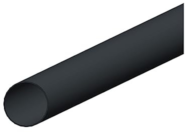4Home&Garden | Einzelteile Dachrinnensystem 60 mm Typ250 Fallrohr DN 60 | Halbrundrinne Kunststoff PVC Anthrazit | Verbinder Stutzen Rinnenhalter (Fallrohr 200 cm)