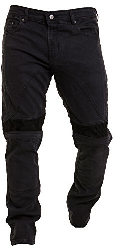 Rider Protec® Mens Motorcycle Jeans Denim Pants Motorbike Trousers Biker Jeans Stretch Aramid Protection Lining