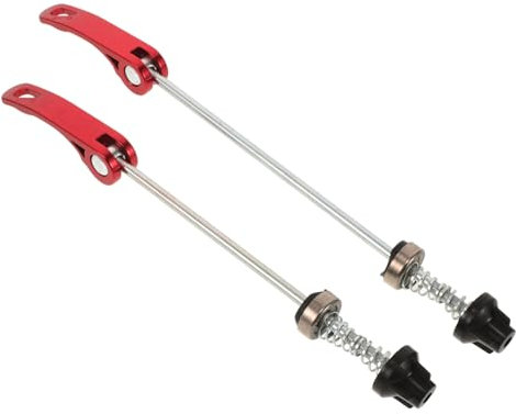PAMINGONO 2stücke Fahrradnaben Schnellspanner Passend Für Vorder Und Hinterachse Inklusive Hohlwellen Und Lagern Für Mountainbikes Und Rennräder