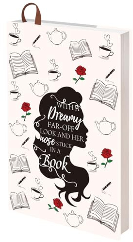 CRASPIRE A5 Buch Schutzhülle Buchhüllen für Taschenbücher waschbar Stoff 12,4x8,8 Zoll Fit einstellbar Sox Lehrbuch Jacken für A5 Bücher Lesezeichen lesen Märchen einfach würzig Schloss steht auf Buch