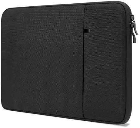 ProElife 13 Zoll Laptop-Hülle Schutzhülle für MacBook Neo 13 Zoll 2026 (A18 Pro) & 2026-2022 MacBook Air 13,6 Zoll M5 M4 M3 M2 undZubehör, Reise-Tragetasche, einfache Hülle, Schwarz