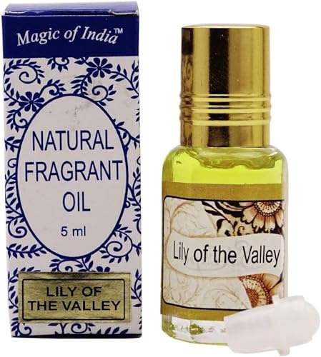 RSGM Magic of India Natural Fragrant Lily of the valley Fragrance 100% Pure and Natural - 5 ml