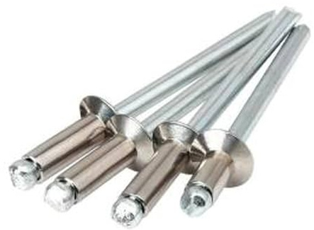 50 remaches ciegos de cabeza avellanada de tipo abierto 3.2 x 8 150848