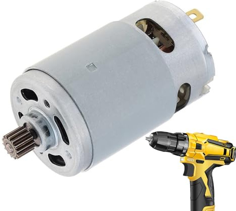 Moteur DC Moteur De Scie Électrique À Haute, 14 Dents, Engrenage À Couple | 550W Pour Scies Électriques, Perceuses Électriques, Visseuses Sans Fil, Outillage Électroportatif Et