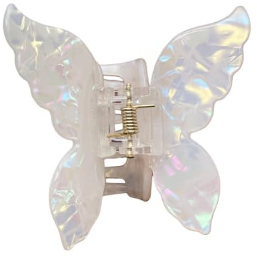 Clip per artiglio da donna, fermagli per capelli a farfalla Clip per | per capelli colori vivaci per appuntamenti, feste, serate fuori, uso quotidian