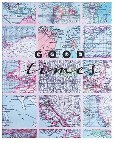 Grupo Erik Album Fotografico Travel Maps - Album Foto con Tasche (304 Pagine) Per Foto 13x20 cm Con Copertina Rigida | Compatibile Foto 13x18