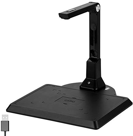 Visualiser For Teaching Scanner Document Camera Usb 10MP HD A4 Format Scanners For Laptops PC Portable Doc Cam Photo Scanner Online Training With OCR, Scan Snap,Multiple Page Auto Scanning,LED ect