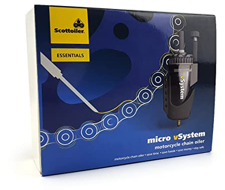 Scottoiler Essentials – Micro-vSystem – automatiskt kedjesmörjsystem för motorcyklar