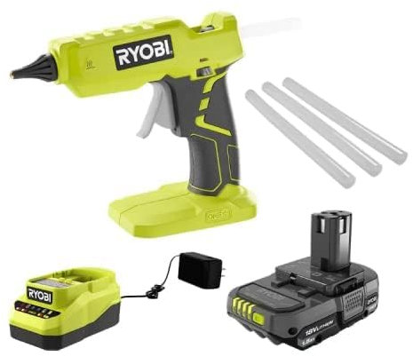 Ryobi R18GLU-0 Heißklebepistole Akku 18V ONE+ 180°C 11mm Kit 2.0Ah