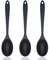 3 Pezzi Cucchiaio e Spatola da Mescolare in Silicone per Cucina, Utensili da Cucina