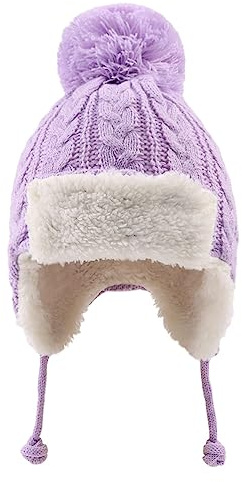 XIAOHAWANG Baby Mütze Winter Strickmütze Baby Newborn Warme Wintermütze Mädchen Kindermützen Jungen Benia für Baby Kinder