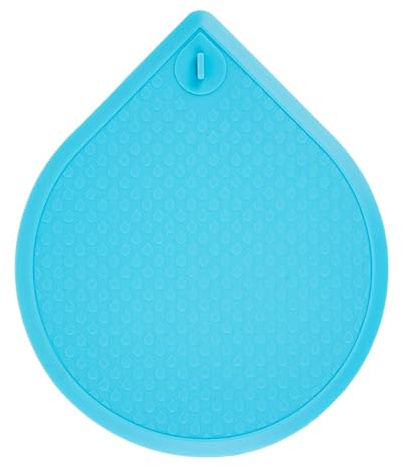 Universalpropp, 1 st, i Blått, av silikon, 17 x 15 cm propp, badkarspropp för avlopp upp till Ø 130 mm, tvättställspropp, avloppspropp för badkar, dusch, tvättställ, handfat