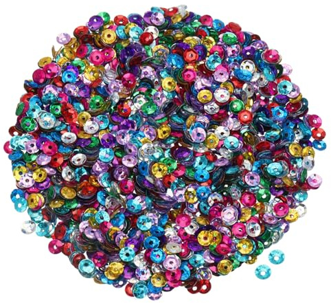 QUARKZMAN Paillettes Sfuse 4mm 3000pz Multicolore