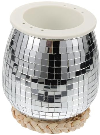 BESPORTBLE Zarter Disco-pflanztopf Heimdekoration Reflektierender Spiegel Für Pflanzen Behälter