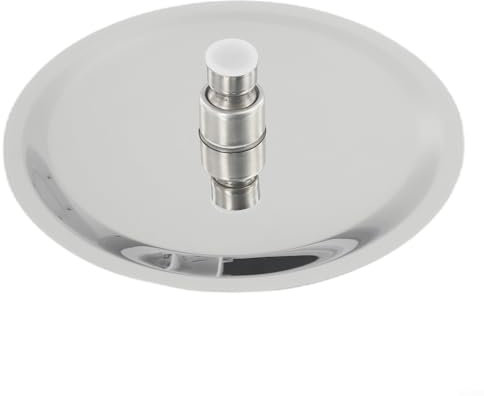 RoundSquare Regenduschkopf, 20,3 cm, verchromter Edelstahl, leicht zu reinigen (rund)
