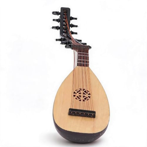 Mini-Laute-Pipa-Modell, Musikinstrument, Foto-Requisite aus Holz, Chinesische Gitarre, Chinesische Laute, Traditionelles Saiteninstrument-Dekor