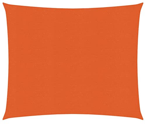 Lawn & Garden, Outdoor Living, Outdoor Umbrellas & SunshadesSunshade Sail 160 g/m² Orange 2.5x2.5 m HDPE