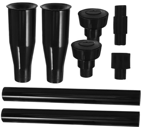 Happyyami 8 Stück Springbrunnen Düsenset Für Gartenteich Und Aquarium Verstellbare Wasserspiel Düsen Schwarzes Teichpumpen Zubehör Wassersparend Und Vielseitig