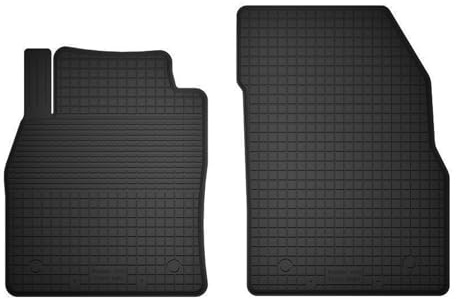 Wielganizator Gummimatten vorne passend für Renault Kangoo II (2013-) kombivan | 2-teiliges Set, nur vorn | bessere Passform als universelle Matten | Schwarz