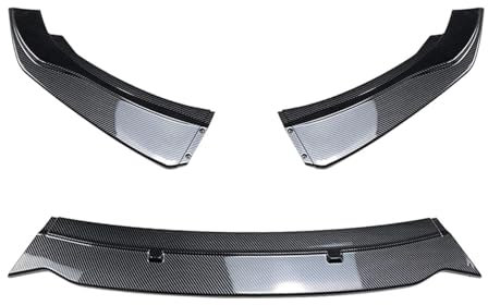 Auto Frontspoiler Lippe Für B&MW 1 Series F20 F21 116i 118i 120i 2015–2019 Frontstoßstangenlippe Kinnspoiler Kohlefaser-Look Frontdiffusor