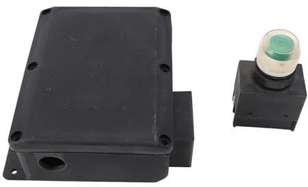 Fafeicy Caja de Interruptor de Motor Divisor de Madera 4-8 Toneladas de Control Hidráulico Eléctrico Universal Voltaje de Reemplazo Fácil para Carpinteros de Bricolaje