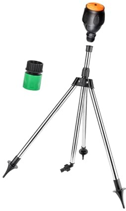 Ｚｉａｌｏｆｉ Automatisches Zubehör des Stativsprinklers mit Quick Connector Stativ Lawn Rotieren