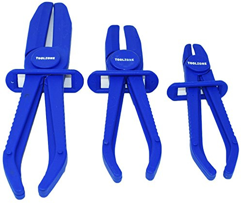 3pc Hose Clamp Pipe Clamp Brake Line Pipe Locking Plier Radiator TE964