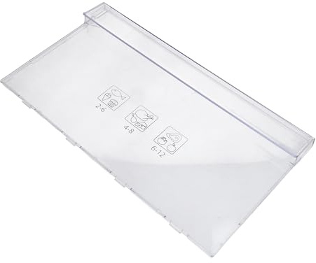 sparefixd Drawer Front Cover Handle 445 X 234mm to Fit Beko Fridge Freezer