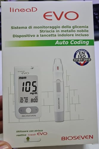 Linea D EVO Bioseven® - Glucometro (confezioni senza aghi nè strisce)