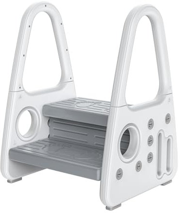 GUPAMIGA Tritthocker für Kinder kinderhocker Tritt für Kinder, kindertritt für Badezimmer, Küche und Toilette, Lernhilfe mit Handhaben