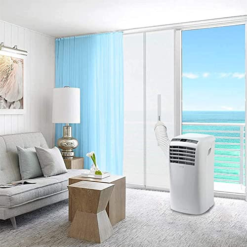 WlP Kit Guarnizione Porta per Condizionatore d'Aria Portatile Asciugabiancheria Finestre Mobili Tessuto Sigillante Cerniera Schermo Coperchio Guarnizione Kit Guarnizione Aria Calda Protezioni