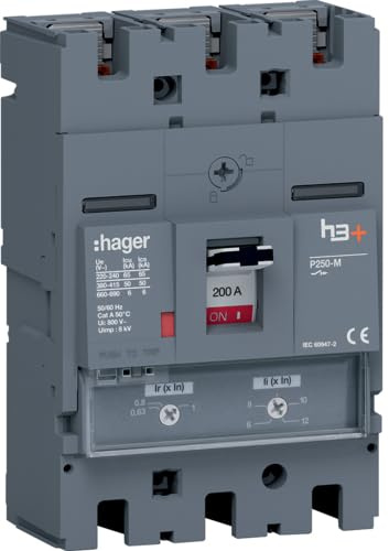 Hager HMT200DR Disjoncteur 1 pièce.