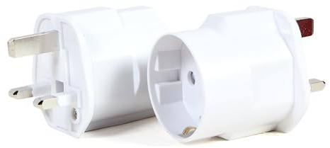 GEMBIRD Adaptador de Corriente A-AC-EUFUKM-01 Tipo F Tipo G