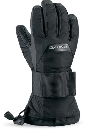 Dakine Youth Wristguard Gloves, Black, Large